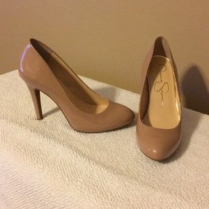 Jessica Simpson nude heels.